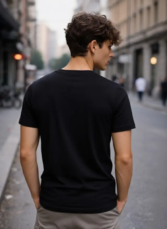 T-shirt Noshame® Μαύρο με τύπωμα - 142688 - XXL 2