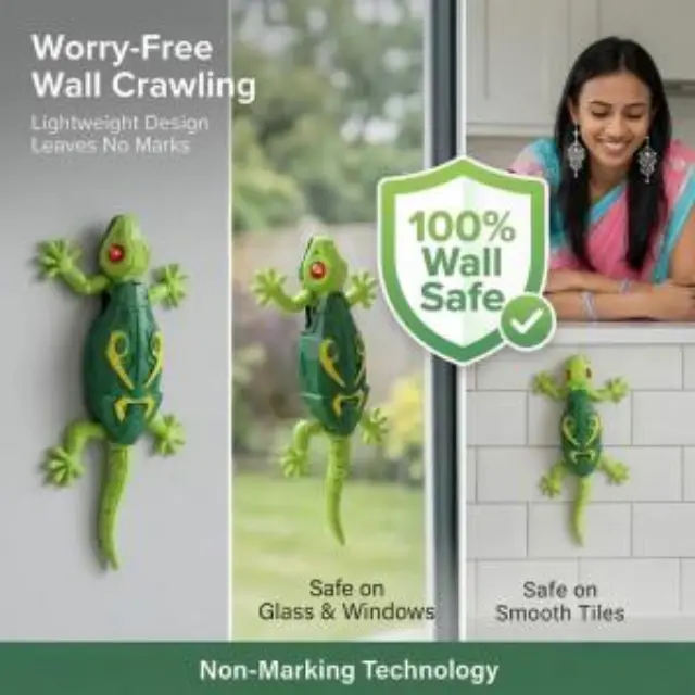 Τηλεκατευθυνόμενη Σαύρα Gecko Maxlife MXRG-100 Πράσινο N71197 2