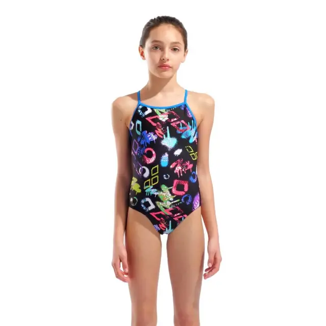 Arena Girl's Graffiti Light Swimsuit Πολύχρωμο 010289-580 (Arena)