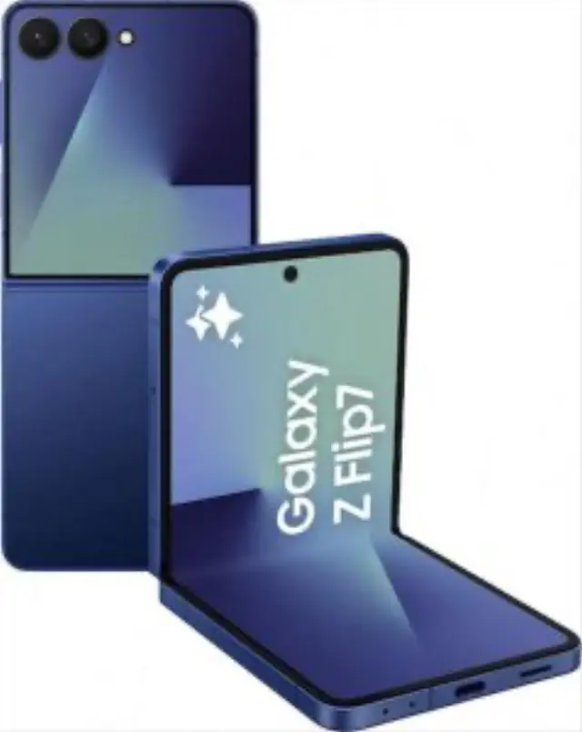 Samsung Galaxy Z Flip7 (F766B 2025) 5G 256GB (12GB Ram) Dual-Sim Blue Shadow EU
