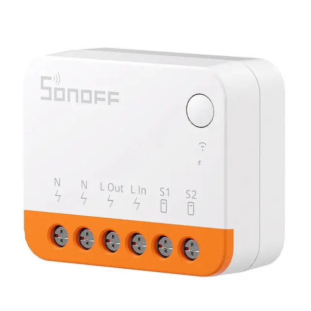 Sonoff Έξυπνος Ενδιάμεσος Διακόπτης MINIR4 (Λευκό)