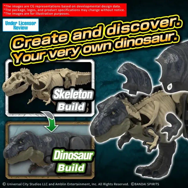 Bandai Model Kit Jurassic World Plannosaurus T-Rex Model Kit 3