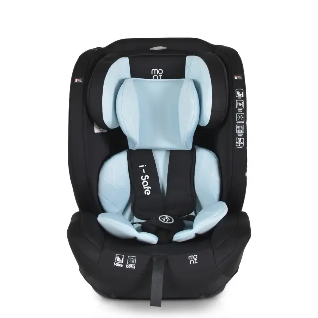 Moni Κάθισμα αυτοκινήτου 76-150εκ. "Isafe - Blue" i-Size Isofix 3