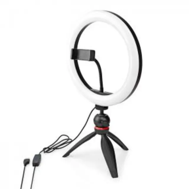 Ring Light 10\" (26 cm) με 120 λάμπες LED και τρίποδο στήριξης. 3