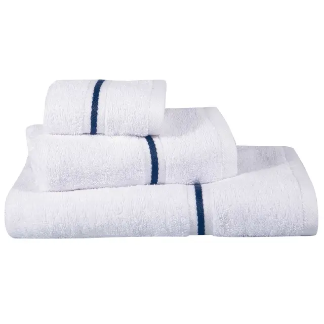 Πετσέτες Σετ 3Τεμ 30x50-50x90-70x140 480gsm Cozy Greenwich Polo Club 4100 White 100% βαμβακερό