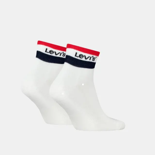 Κάλτσες Levi's Sportswear 2 Ζεύγη 37157-1101 Άσπρο - 43-46 2