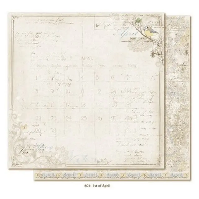 Χαρτί Scrapbooking Maja Collection, Vintage Spring, διπλής όψης