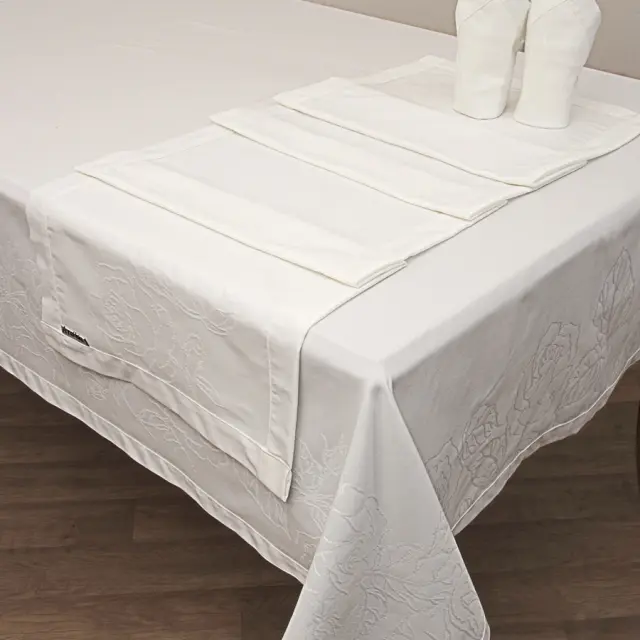 Τραπεζομάντηλο 165Χ260 Anna Riska 2410 White