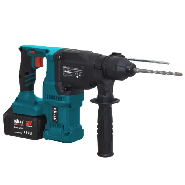 ΠΙΣΤΟΛΕΤΟ ΜΠΑΤΑΡΙΑΣ (BRUSHLESS) 18V SDS-PLUS 4 ΛΕΙΤΟΥΡΓΙΩΝ ΜΕ 2 ΜΠΑΤΑΡΙΕΣ 5Ah 633356 2