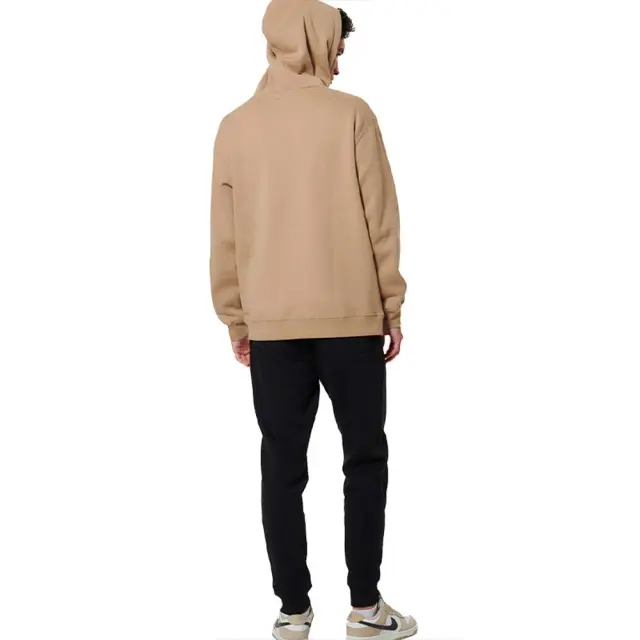 Body Action Men's Soft Fleece Hoodie Μπεζ 063517-05C (Body Action) 3