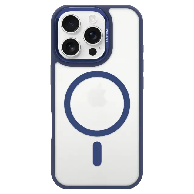 Tactical MagForce Hyperstealth 3.0 Cover for Apple iPhone 16 Pro Deep Blue 3
