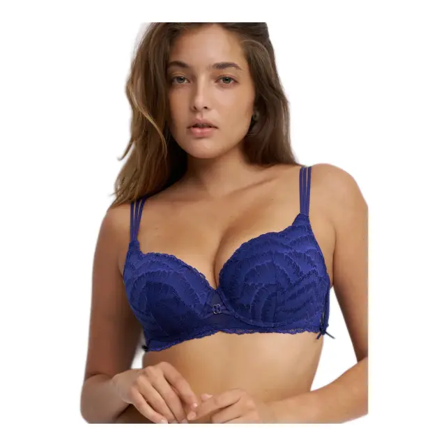 Luna Γυναικείο Σουτιέν Molded Balconette Flirt, Χρώμα Μπλε