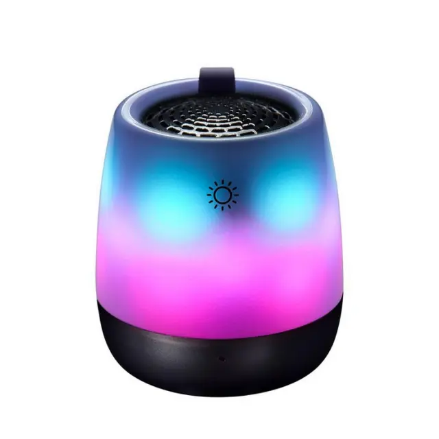 Φορητό Ηχείο Bluetooth Maxton Barva MX680 3W RMS με Ενσωματωμένο Μικρόφωνο MicroSD AUX-In Υποδοχή 3.5mm και 5 λειτουργίες φωτισμού 3