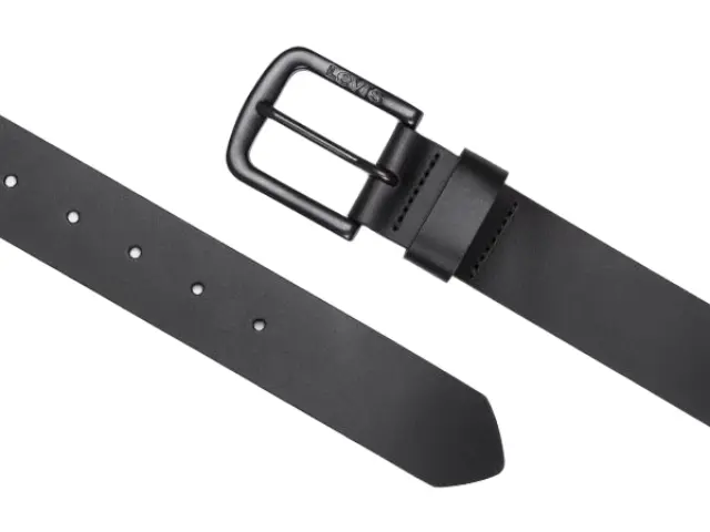 Levi's Seine Metal Belt ανδρική δερμάτινη ζώνη 380190153-1 2