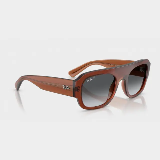 Γυαλιά Ηλίου Ray-Ban 0RB2218 6678T3 Διαφανές Καφέ - 55 2
