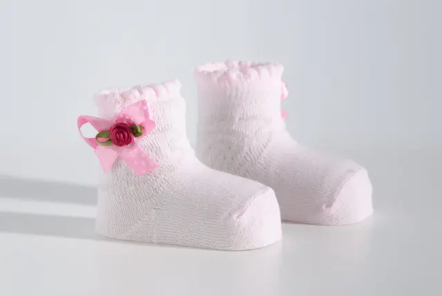 Socks Baby Combo 3pcs με Κορδέλα Colours 3