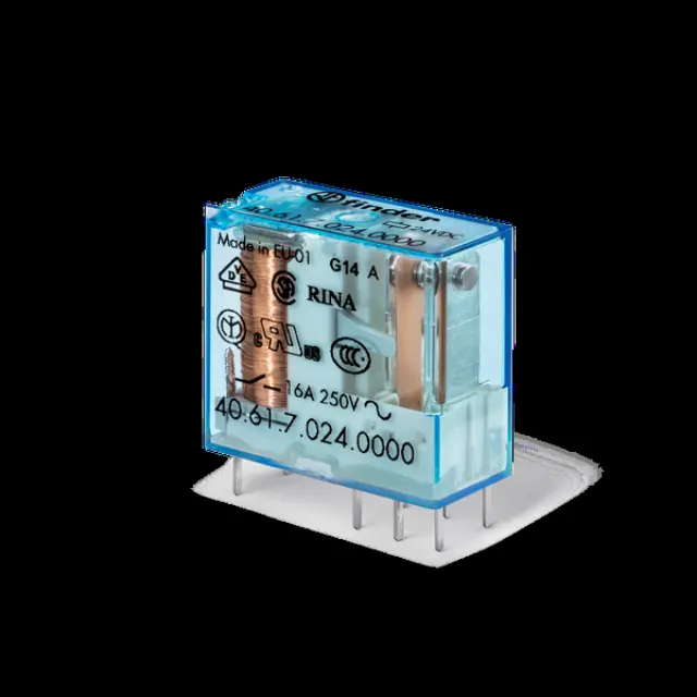 PCB/Plug-in Rel. 5mm.pinning 1CO 16A/12VDC SEN/AgSnO2 (40.61.9.012.4000)