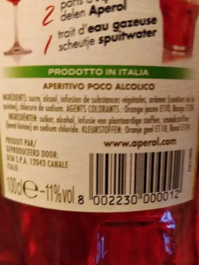 APEROL APERITIF 1000ml 2
