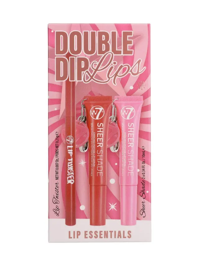 Double Dip Lips Gift Set W7