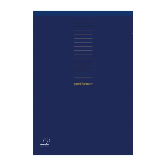 Μπλοκ σημειώσεων Typotrust Parthenon A4 80φύλλα Περφορέ / 601 (Typotrust)