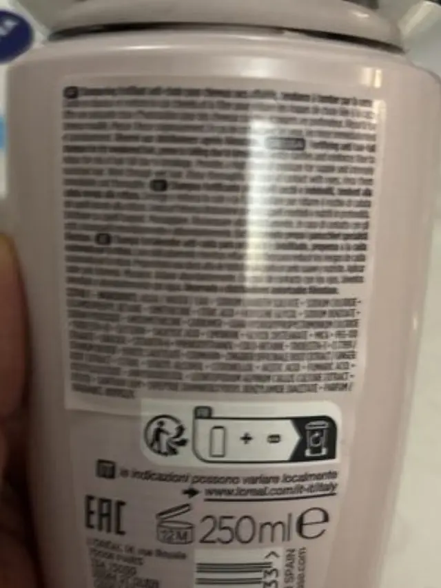 Bain Nutri-Fortifiant Σαμπουάν Κατά Της Τριχόπτωσης Για Χονδρά/Ξηρά Μαλλιά 250ml