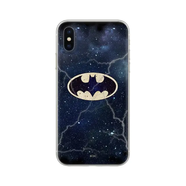 Θήκη Σιλικόνης ERT Group Phone Case Batman 003 DC Για Apple iPhone X / XS Navy Blue
