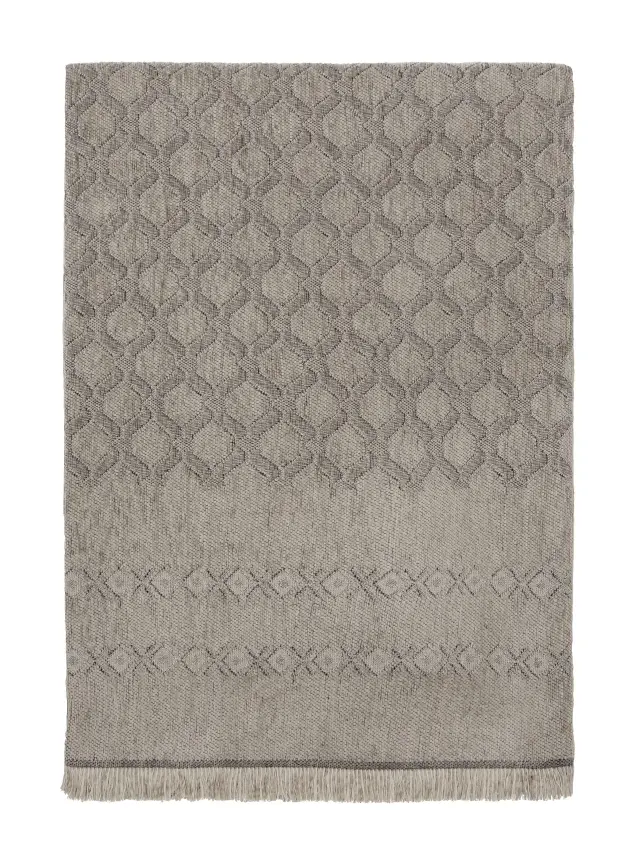 Ριχτάρι Διθέσιο 180x240 Chenille Nima Mansi Taupe 55% Ακρυλικό-25% Βαμβάκι-20% Πολυέστερ 2