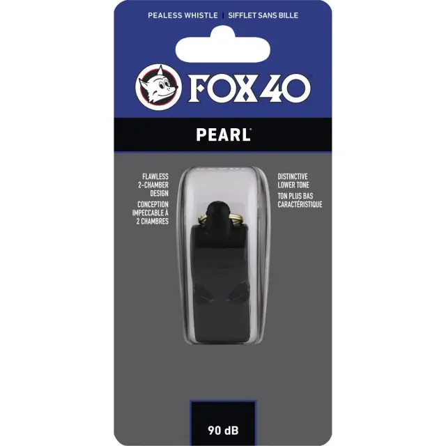 Σφυρίχτρα FOX40 PEARL Μαύρη 2