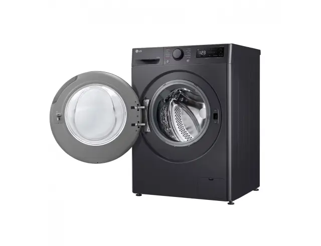 Πλυντήριο (9kg) + Στεγνωτήριο (6kg) Ρούχων LG F4DR509SBM με κινητήρα Inverter, τεχνολογία AI, 1400rpm και ενεργειακή κλάση A & D - Black F4DR509SBM 3