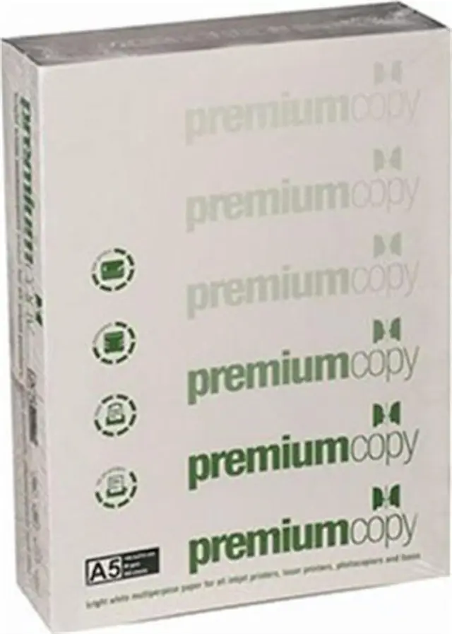 Χαρτί Εκτύπωσης Premium Copy 80gsm A5 500 φύλλα / 009073 (Premium)