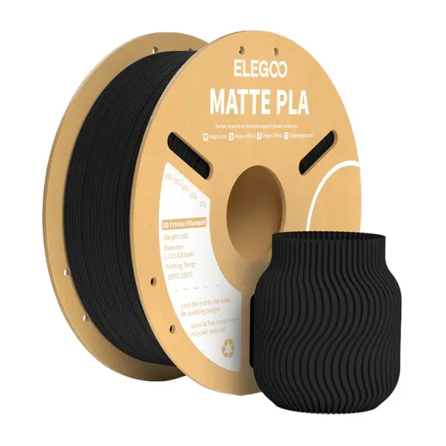 Elegoo PLA Matte Black 1kg 2