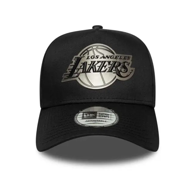 New Era Adult Metallic Eframe NBA Los Angeles Lakers Cap Μαύρο 60771868 (New Era) - One Size 2