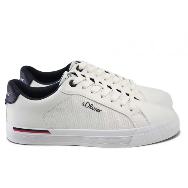 Ανδρικά Sneakers s.Oliver 2177855.0100 Λευκά Άσπρο S. Oliver - 42 3