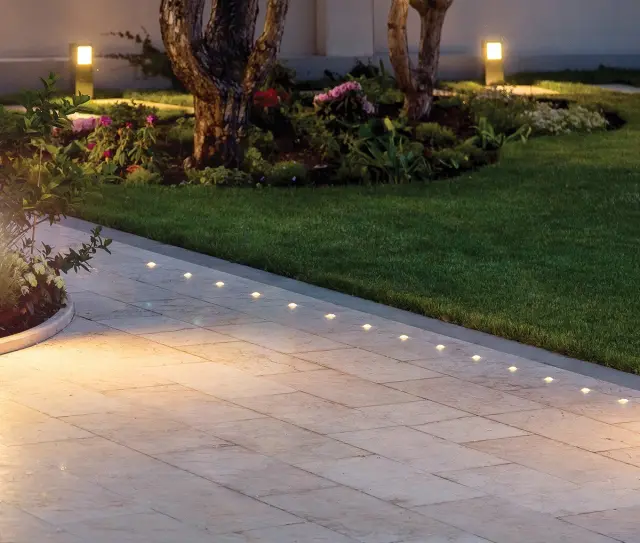 Blak VK/01052/304/MC – Φωτιστικό δαπέδου χωνευτό GU10 Max 12W LED IP65 Νίκελ Ματ Nickel