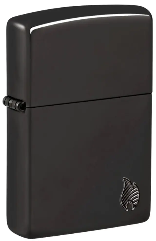 ZIPPO Αναπτήρας - Armor® High Polish Black Flame (46402)