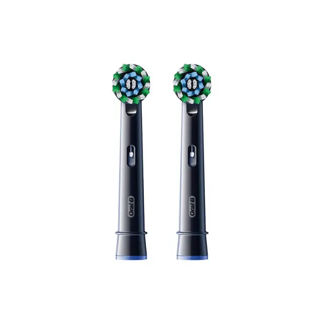 Oral-B Cross Action Black Edition Ανταλλακτικές Κεφαλές για Ηλεκτρική Οδοντόβουρτσα 4τμχ 2