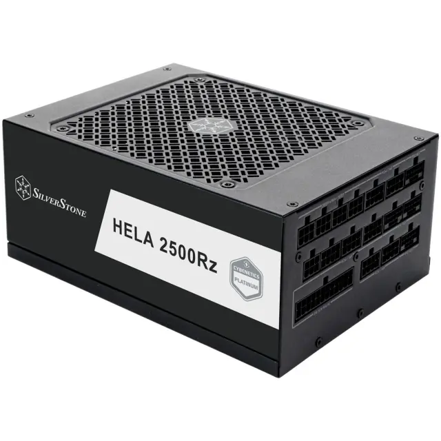 Silverstone Technology HELA 2500R (black, 4x 12-Pin High Power GPU, 7x PCIe, Kabel-Management, 2500 Watt)