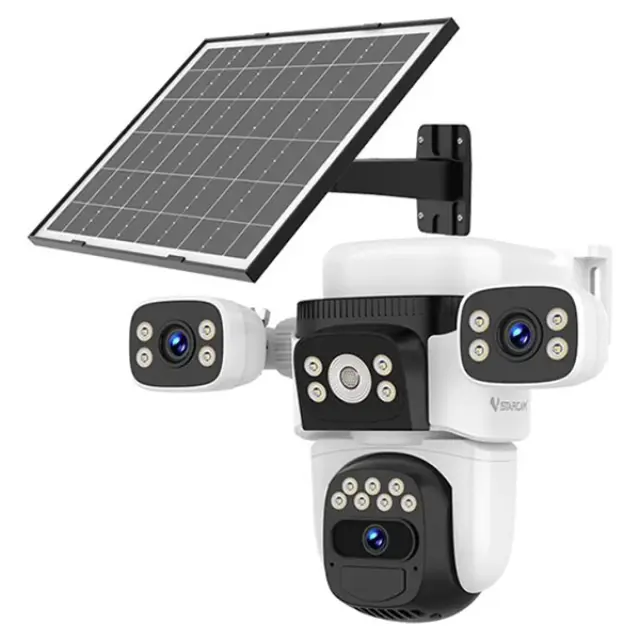 Triple-Lens Solar Powered 4G Camera Vstarcam BG621SR