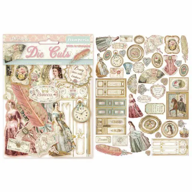 Διακοσμητικά Die Cuts Stamperia - Princess