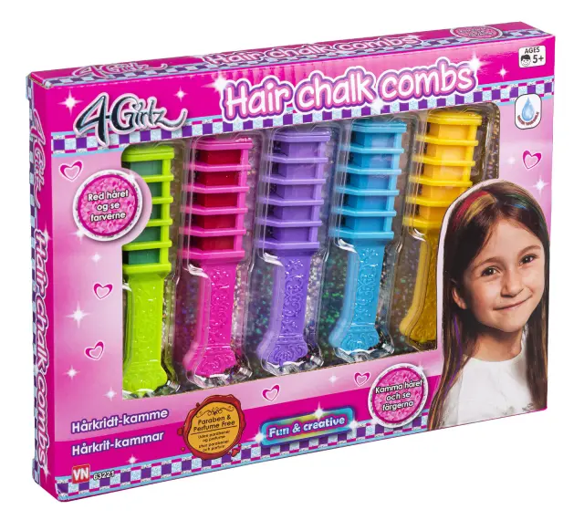4Girlz Hair Chalk 5 pcs 63221 Toys