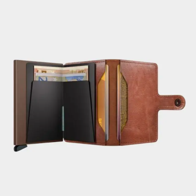 Δερμάτινο Πορτοφόλι Secrid Miniwallet Vintage Cognac Καφέ - ONESIZE 3
