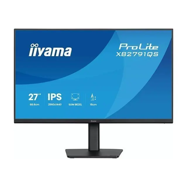 iiyama ProLite XB2791QS-B1 computer monitor 68.6 cm (27") 2560 x 1440 pixels Quad HD LED Black