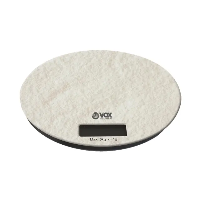 Ζυγαριά Κουζίνας Ψηφιακή 1g/5kg Γυαλί VOX KW 17-09 by ArteLibre