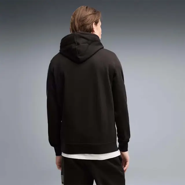 Puma Men's Sport Logo Play Fleece Hoodie Μαύρο 694606-01 (Puma) 2