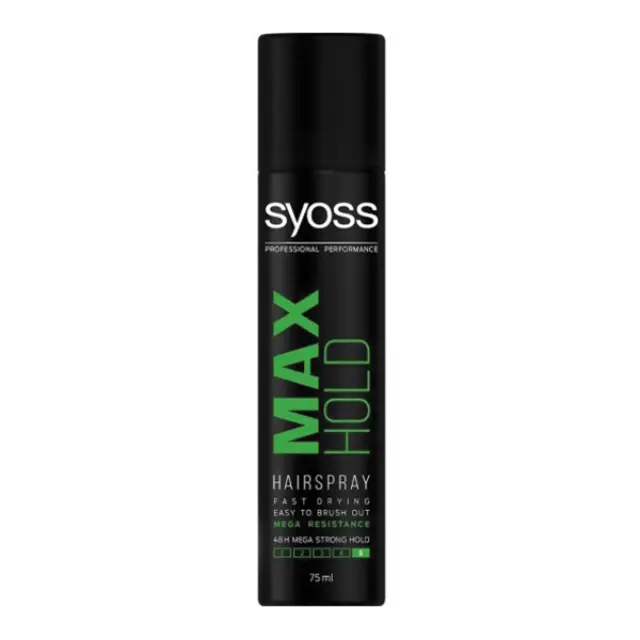 Syoss Mini Max Hold Hairspray 75ml