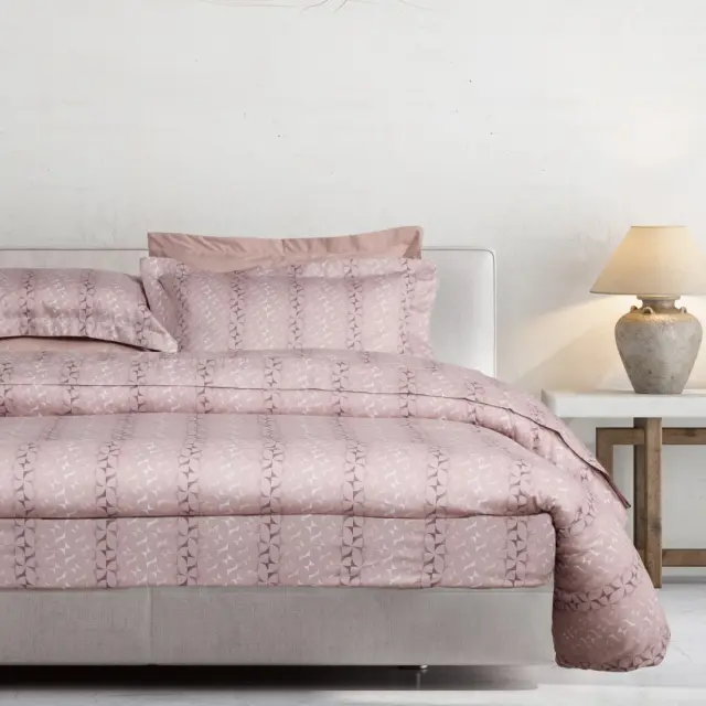 Σετ Σεντόνια 260x280 King Executive Das Home 1726 Nude Χωρίς Λάστιχο100% Βαμβακοσατέν