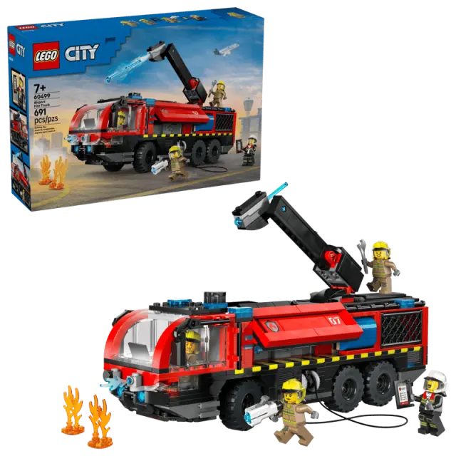LEGO® City Airport Fire Truck για 7+ Ετών 691τμχ - 60499 2