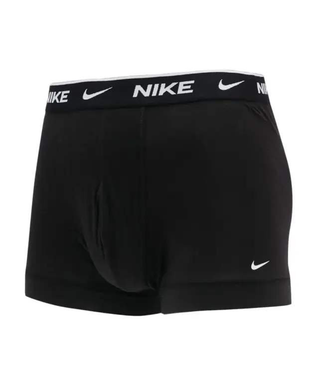 Nike - Ανδρικά Μποξεράκια Everyday Trunk Boxer 3-Pack 0000KE1008-MP1 Λευκό/Μαύρο/Γκρι - S 2