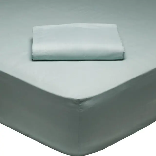Σεντόνι μεμονωμένο Best ημίδιπλο 120x200+35cm με λάστιχο Das home Μέντα