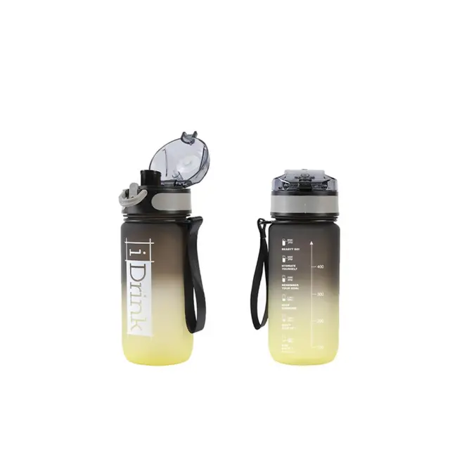 Παγούρι I Drink ID2129 Tritan Bottle 500ml Blk-Yellow / 139002129 (i-Total)